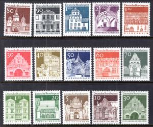 Germany 936-951 Architecture MNH VF