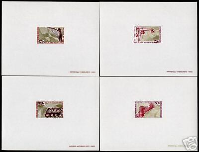 Gabon 240-3 Deluxe Sheets MNH Musical Instruments