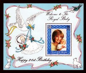 Isle of Man 223 Mint NH S/S Royal Baby!