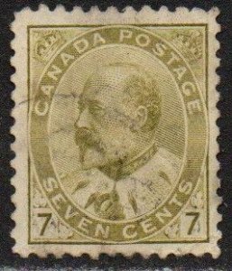 Canada Sc #92 Used