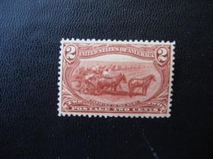 1898  SCOTT # 286  2c  M--O/G--N/H  F/VF   SCV $ 80.00