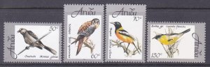 Aruba 162-65 MNH 1998 Native Birds Full Set of 4 Very Fine