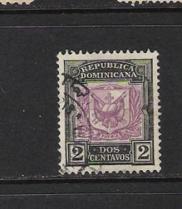 DOMINICAN REP. DOMINICANA 127 VFU ARMS Q233 A