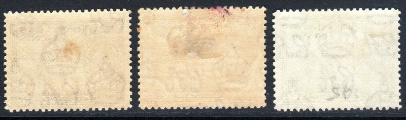 TURKS & CAICOS- 1938-45...SG 194-195a  ..    MM  cv £12-+