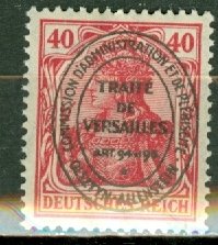 HL: Allenstein 28ff unissued (Michel I) MNH CV $210