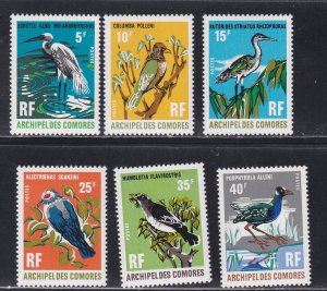 Comoro Islands # 90-95, Birds of the Comoros, NH, 1/2 Cat.