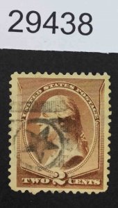 US STAMPS  #210 USED LOT #29438