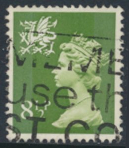 GB Wales   SC# WMMH11  SG W26  Used 2 phosphor bands see details & scans