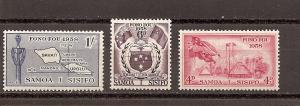 Samoa 220-222 MNH