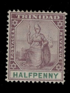 TRINIDAD QV SG114, ½d dull purple and green, M MINT.