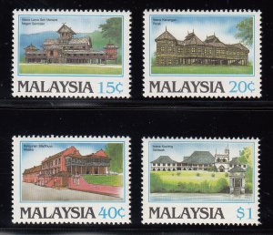 Malaysia Scott #346-349 MNH