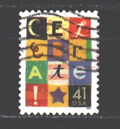 United States. 2007. 4300. Holiday stamp. USED.