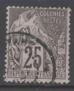 French Colonies Scott-54 used