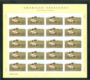 4473 Winslow Homer 44¢ Full Sheet