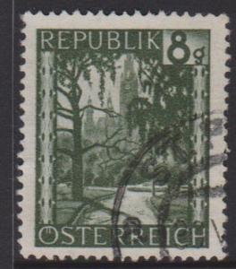 Austria Sc#484a Used