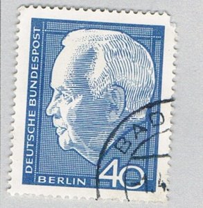 Germany Berlin 9N212 Used Heinrich Lübke 1964 (BP82707)
