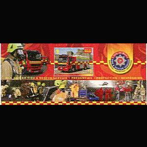 ISLE OF MAN 2013 - Scott# 1555 S/S Fire Engine NH