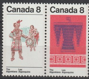 Canada Scott# 569a 1973 XF MNH Pair
