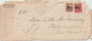 U.S Scott 307 on cover