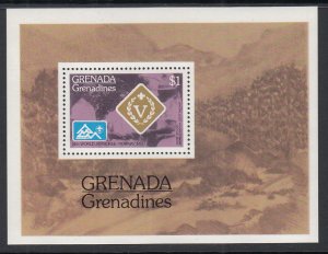 Grenada Grenadines 90 Boy Scouts Souvenir Sheet MNH VF