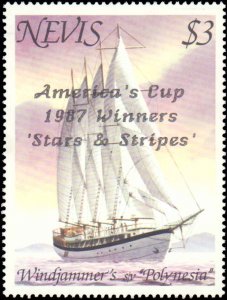 Nevis #538, Complete Set, 1987, Never Hinged
