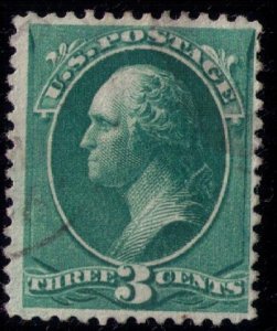 US Scott #184 Used Lightly Cancelled F-VF