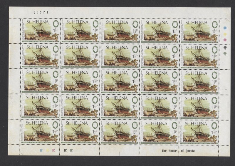 STAMP STATION PERTH St Helena #279-280 Full Sheets MNH