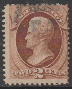 U.S. Scott #135 Jackson Stamp - Used Single