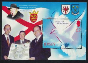 Jersey Peace Dove Churchill 60th Anniversary of Liberation of Channel Islands MS