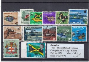 JAMACIA #279-91 MINT, VF. LH