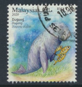 Malaysia 2020 issue   Marine Life Dugong  Used  see details & scan