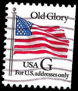 # 2881 USED G STAMP OLD GLORY