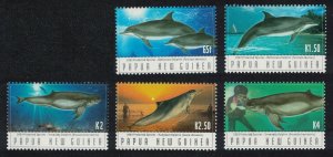 Papua NG Dolphins Protected Species 5v 2003 MNH SC#1092-1098 SG#995-999