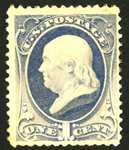 U.S. #206 MINT OG LH