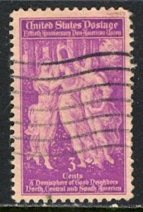 U.S.A.; 1940; Sc. # 895;  Used Cpl. Set