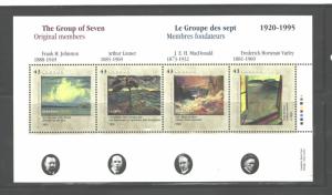 CANADA 1995, GROUP of SEVEN MS.#1559 - 1561, MNH