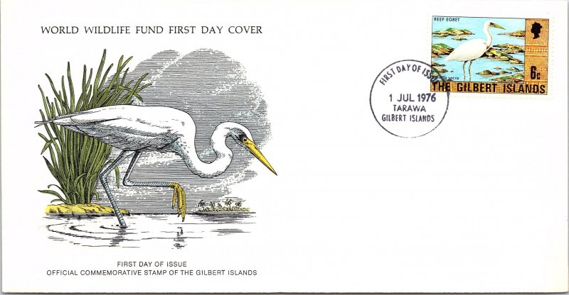 Gilbert & Ellice Islands, Worldwide First Day Cover, Birds