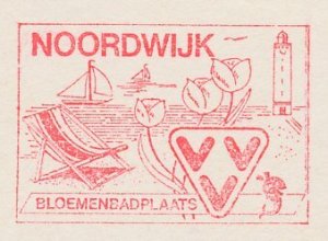 Meter cut Netherlands 1997 Lighthouse - Noordwijk - Tulip