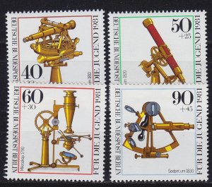 GERMANY BERLIN [1981] MiNr 0641-44 ( **/mnh )