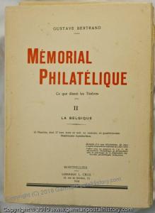 Bertrand Memorial Philatelique Volumes I-IV 42409