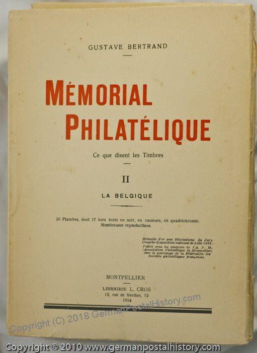 Bertrand Memorial Philatelique Volumes I-IV 42409