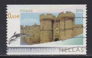 Greece # 2267a, view of Rhodes, Used