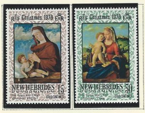 New Hebrides British mh   sc 142-143