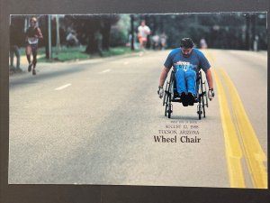 1988 Wheel Chair Stamp First Day Ceremony Program Sc# 2256