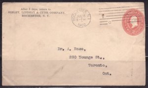 F2095   UNITED STATES   PPD Envelope # U362      George Washington