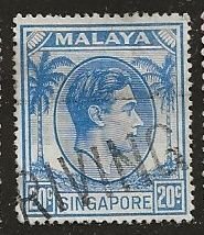 Singapore = Scott #  13 - Used