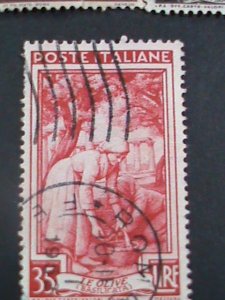 ​Italy Stamp: Very Old antique used Stamp set #3 Rare- very hard to find.