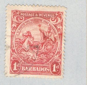 Barbados 167 Used Colony Badge 1925 (BP64118)