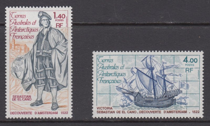 French Southern & Antarctic Territories   #87-88    mnh      cat $2.60