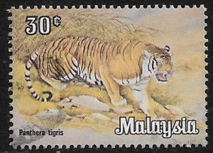 Malaysia #175a Used Stamp - Tiger